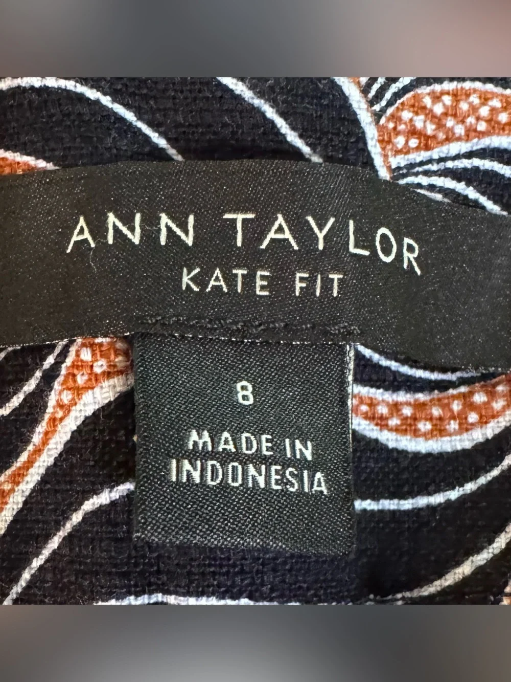 EUC Ann Taylor Kate Fit Cropped Pants (8)